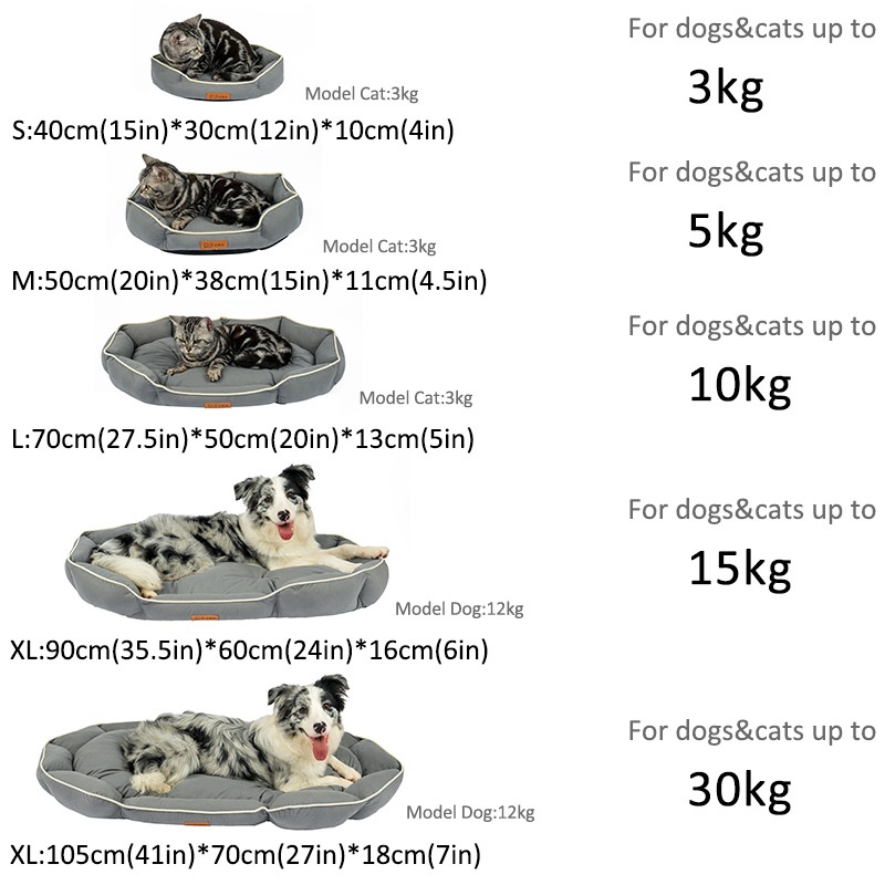 Dog Bed for Medium and Large Dogs | Pet Bed for Shiba Inu Pads — image 2