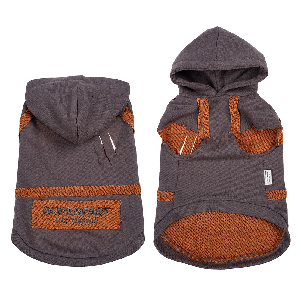 Pet Dog Clothes Warm and Thickened Autumn and Winter Two legged Teddy Bears Pomeranian Schnauzer Small Dog Vest — image 7