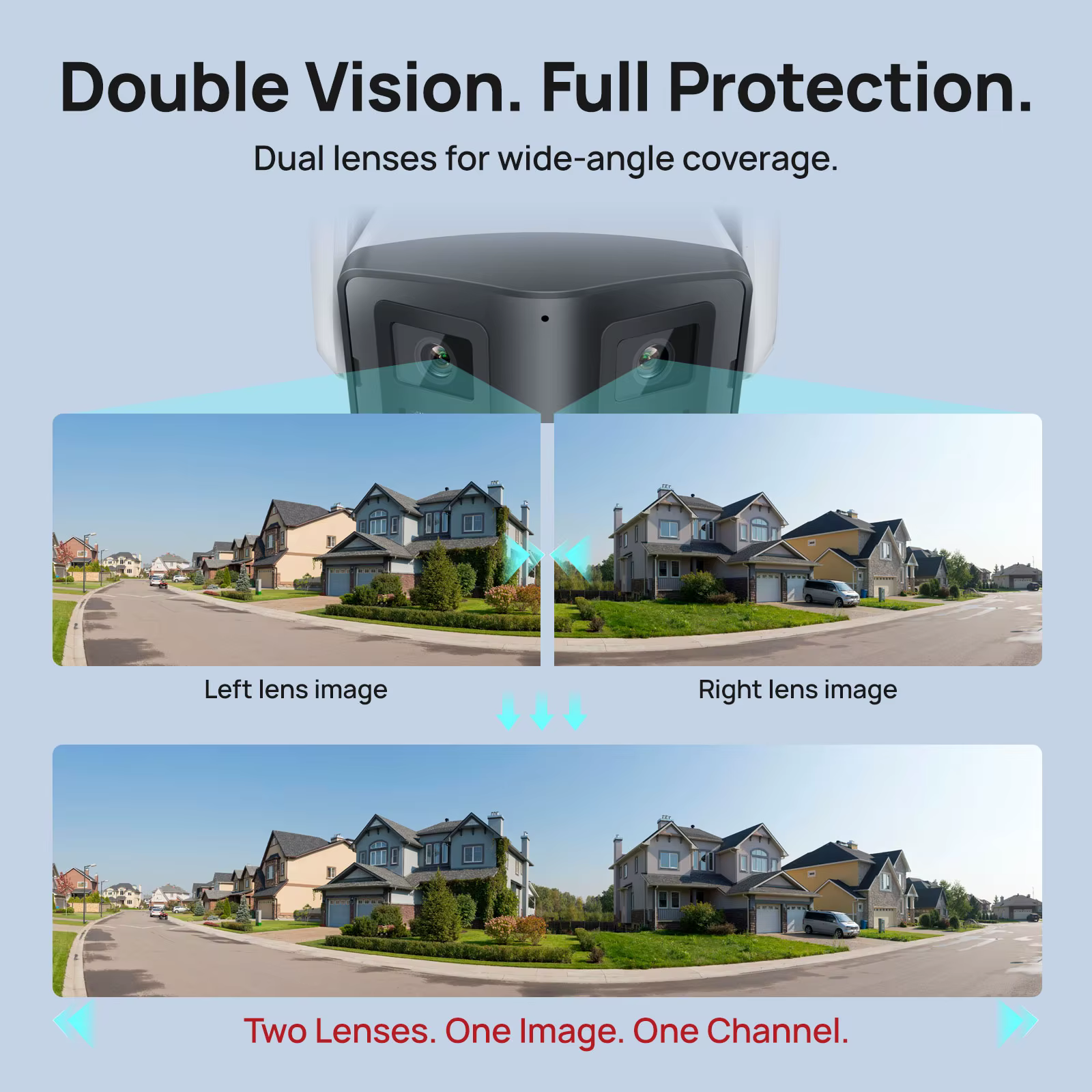 Vikylin Panoramic 4/8MP Dual Lens Smart Hybrid Light IP Camera Two-way Talk CCTV POE Security Camera Onvif Video Surveillance — imagen 5