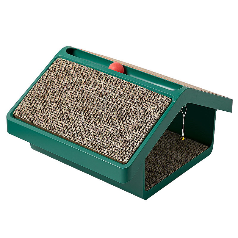 Litter Cat Cottage Cat Toys Cat Supplies Vertical Cat Claw Board Corrugated Paper Cat Scratching Board — image 7