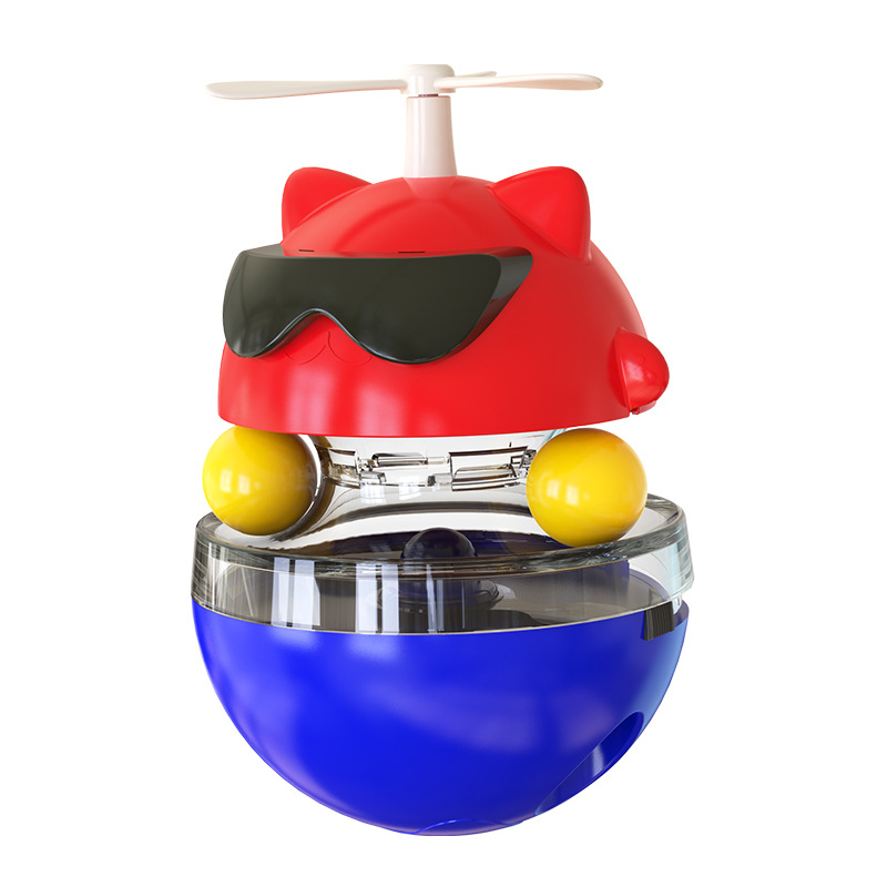 Cat Toys Laser Electric Infrared Funny Cat Turntable Tumbler Lucky Cat Stick Pet Supplies — image 3
