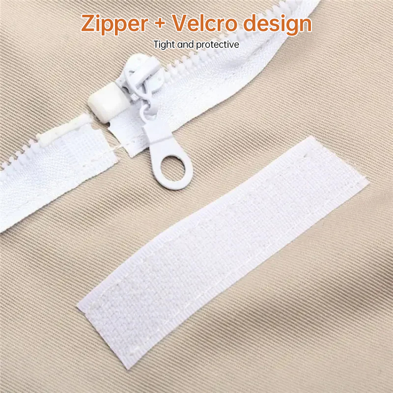 1 Set of Professional Ventilated Full - Body Beekeeping Suit with Gloves — image 8