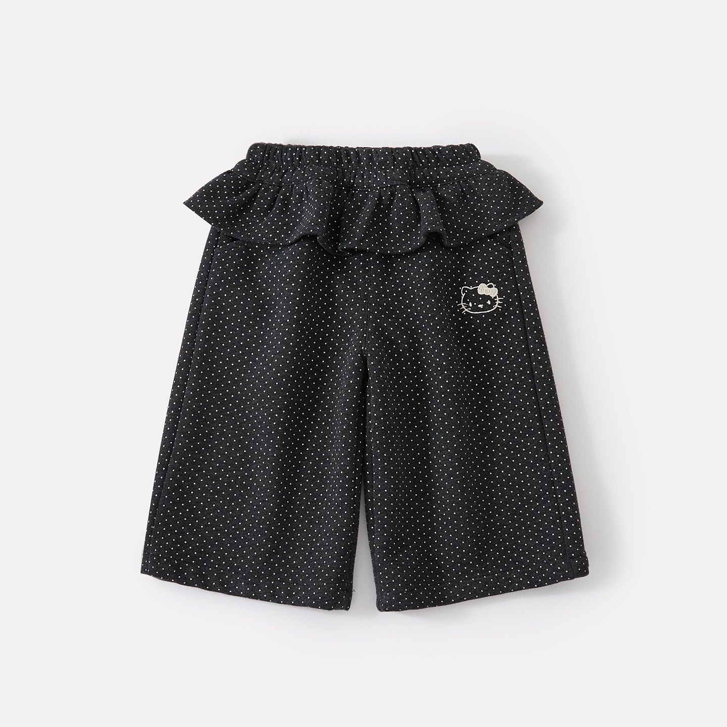 Pantalones de Gato Rizado de Corte Casual para Niñas, Polka Dot Bloomers con Estilo Kawaii — imagen 7