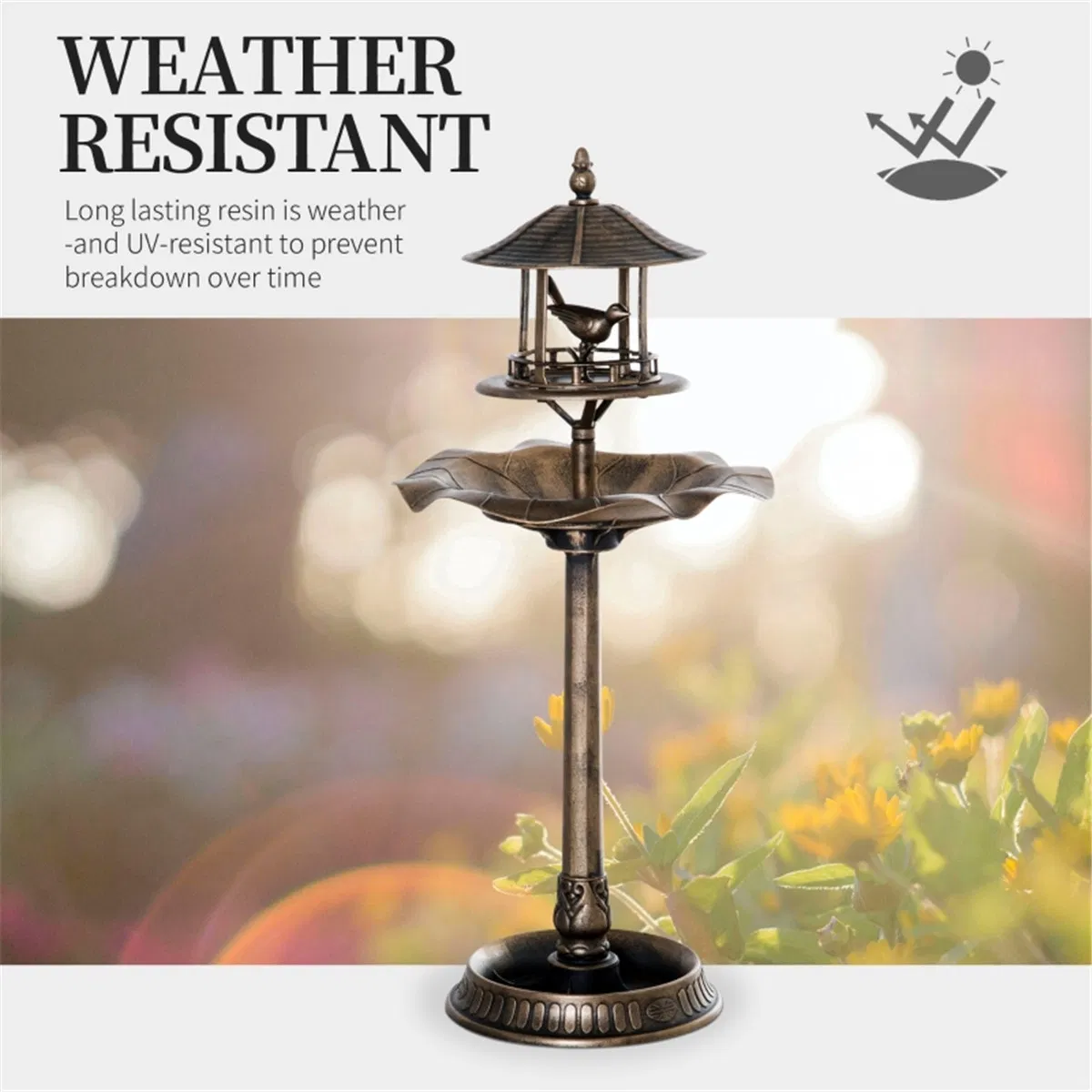 Bird Bath /Bird Feeder Bowl — image 2