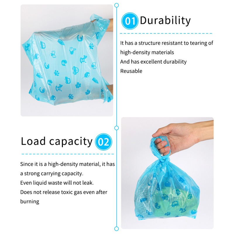 Vestido de bolsa de basura para mascotas biodegradable — imagen 7