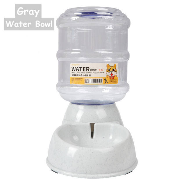 Alimentador Automático de Paja de Trigo Grande Capacidad 3.8L para Mascotas Comida y Agua — imagen 8