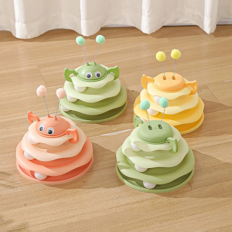 Juguetes para Gatos: Abejas Giratorias, Muñecas Indestructibles y Pelotas de Rueda para Mascotas — imagen 10