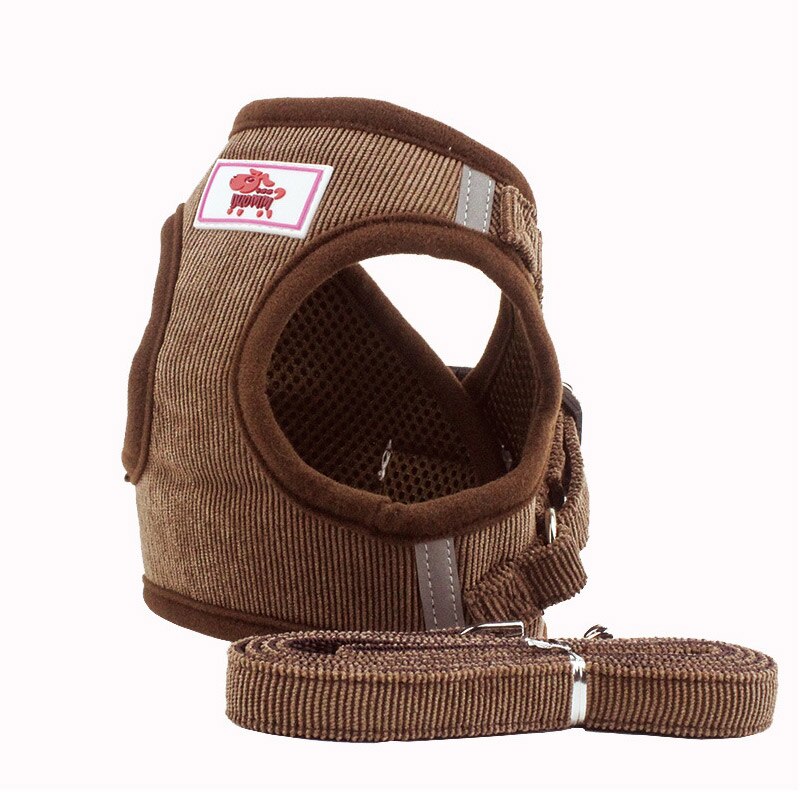 Dog Cat Reflective Harness Leash sets Adjustable Vest Walking Supplies Breathable Pet Collar — image 10