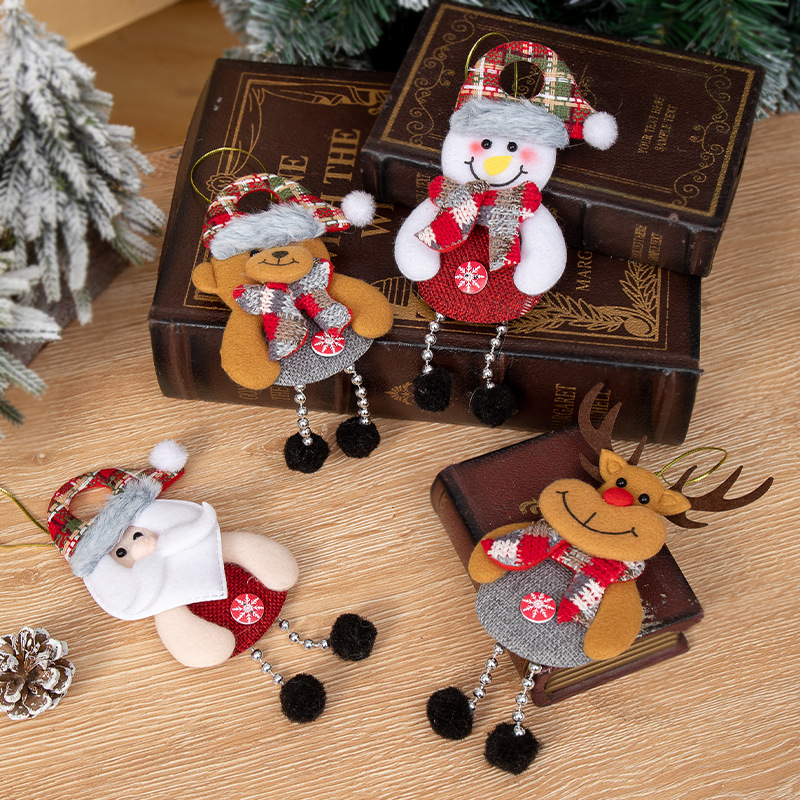 Decorative items for elderly people, snowmen, reindeer ornaments, Christmas tree accessories — image 6