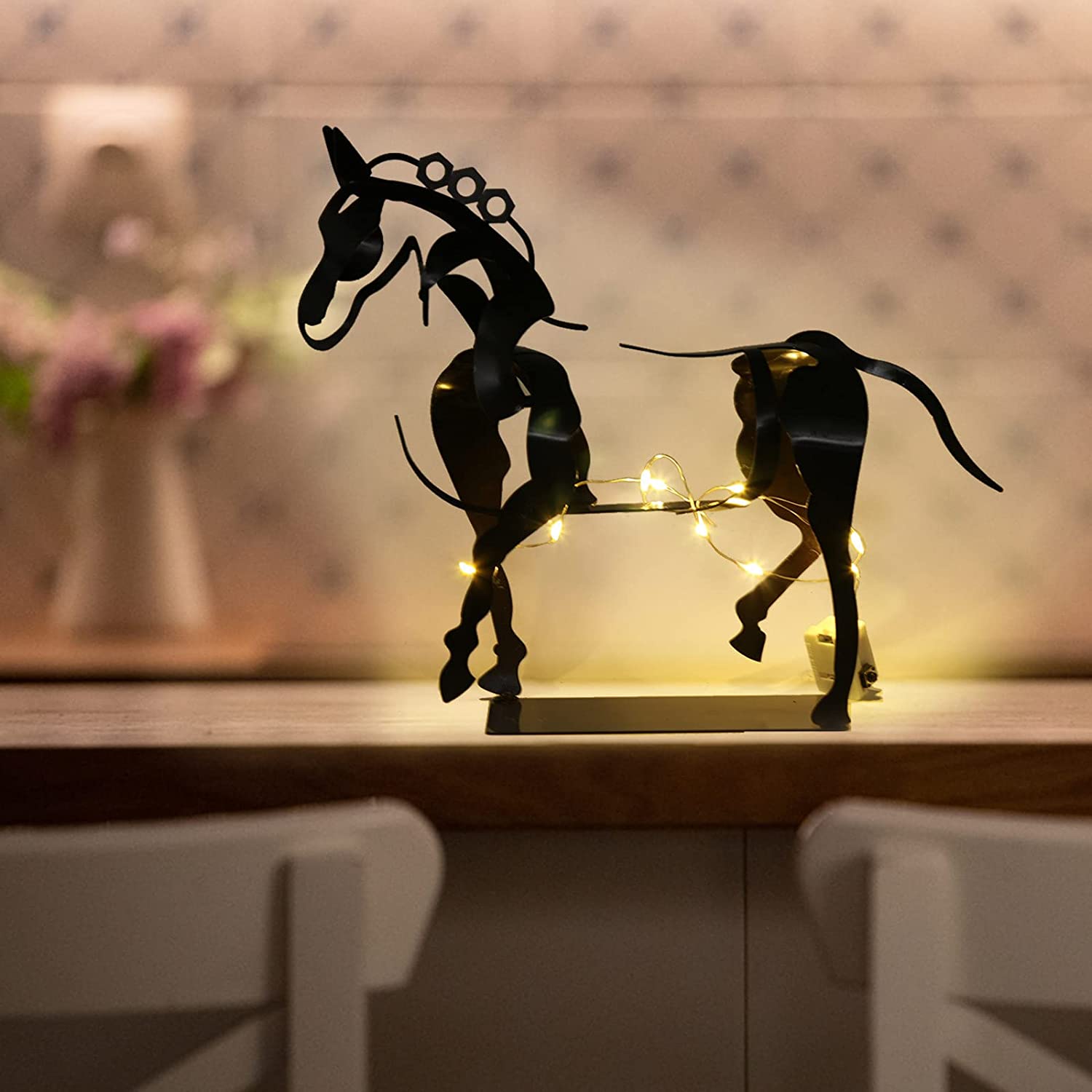 Horse Sculpture Adonis Horse Sculpture "Adonis" Iron Decoration — image 2