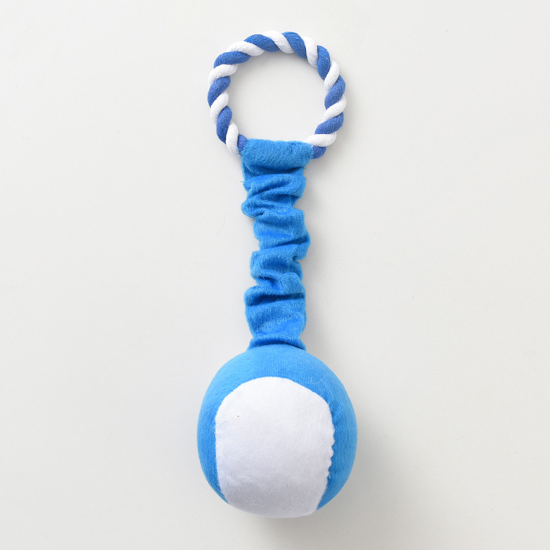 Pelota de Sonido para Perros Molar Super Suave Tela Juguetes Interactivos para Cachorros Suministros de Entrenamiento — imagen 5