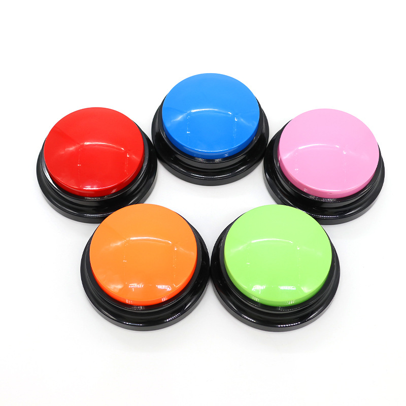 Dog Talking Button Pet Communication Key Sound Maker Cat Bell Toy Supplies Voice Recording Training Device — image 4