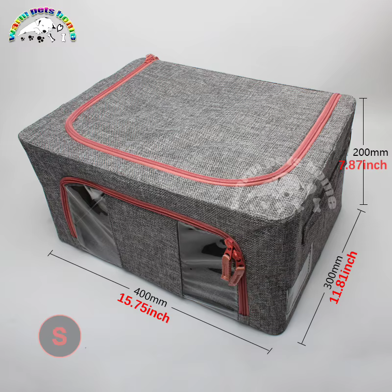 Pet Oxygen Cage for Puppy Kitten Turtle Lizard Bird Atomization Cages Linen Foldable Box Veterinary Equipment — image 2