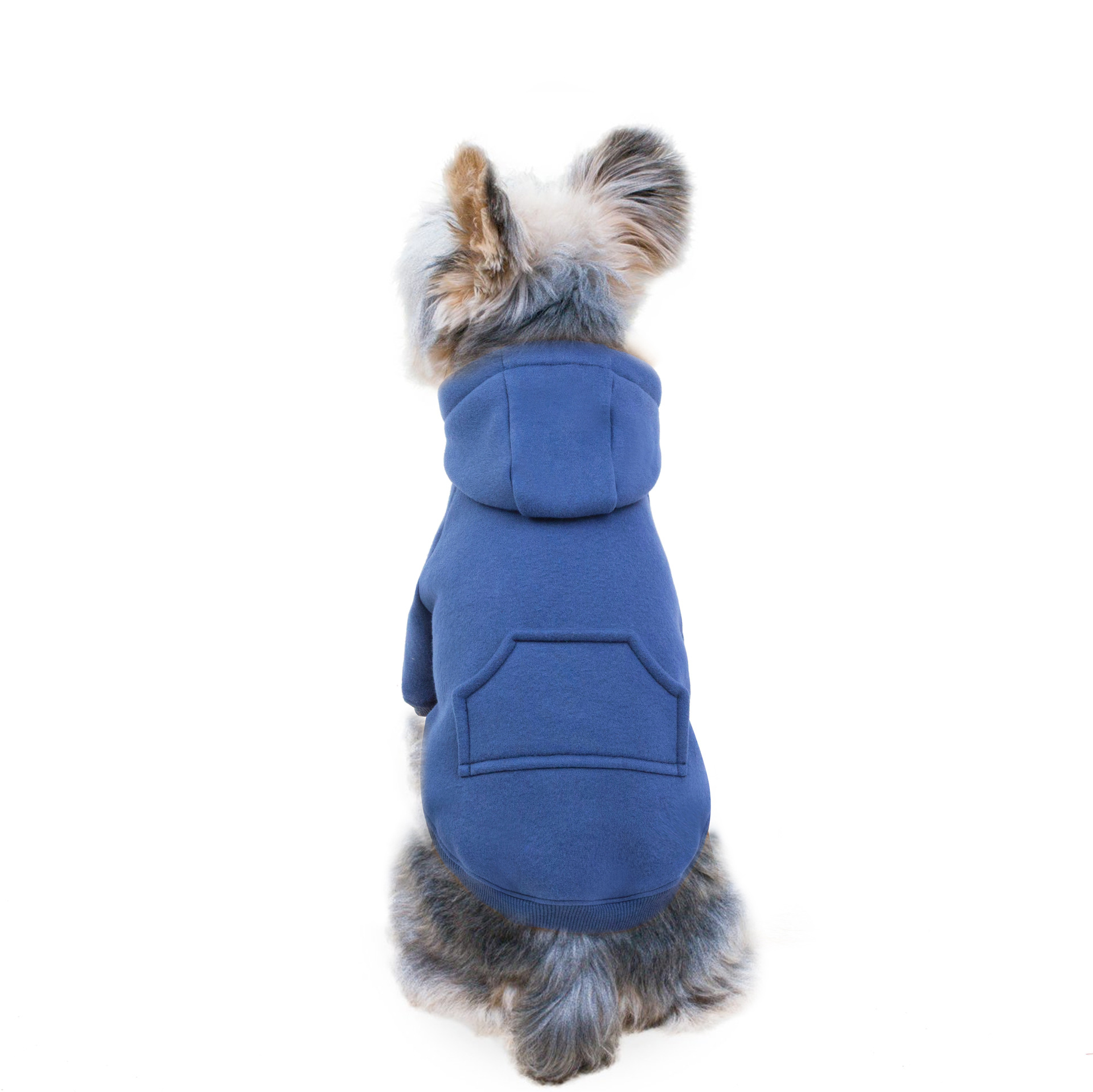 Autumn And Winter New Pet Clothing Dog Supplies Warm Fleece Hooded Teddy VIP Sweater Dog Clothes — image 2