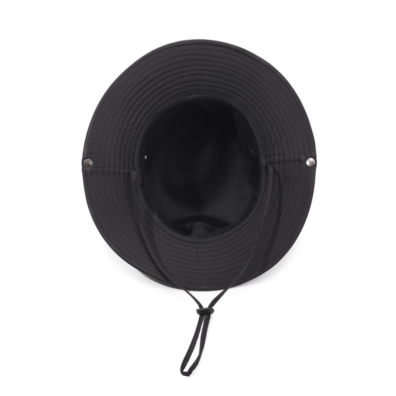Summer Outdoor Sun Hat Hiking Fishing UV Protection Hat for Men and Women, Fashionable Bucket Hat, Trendy Casual Breathable Hat — image 4