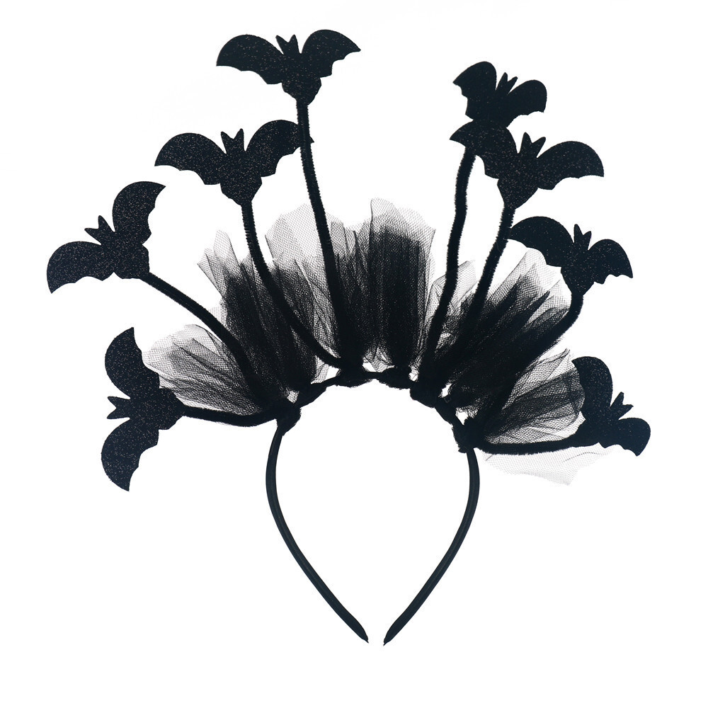 Accesorio de Cabeza de Halloween Diseño Exagerado de Pelo con Araña y Calabaza — imagen 1