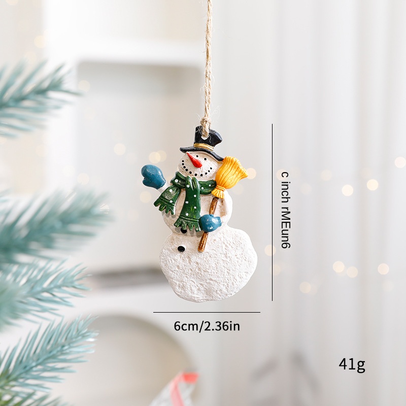Adorno Navideño Reino de los Cielos Figura de Renuevo Colgante Estilo Animado Decoración para Árbol — imagen 15