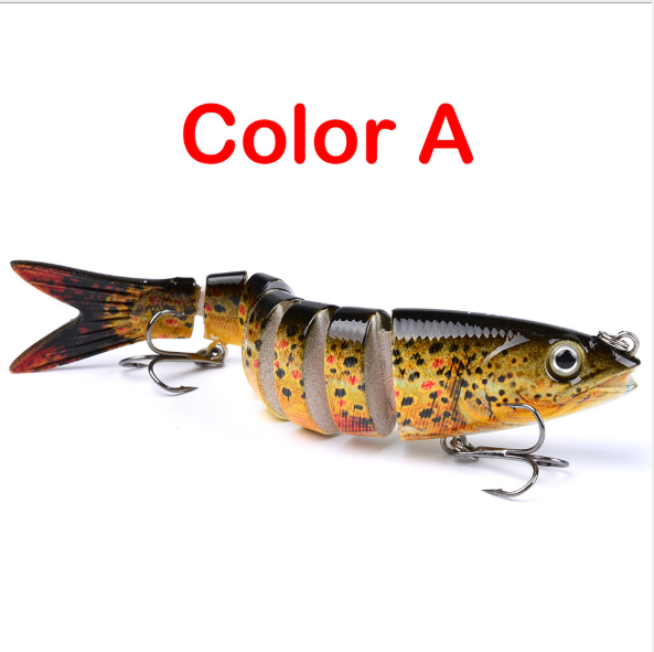 Lureres Artificiales para Pescar Lucio Multisecciones Unidas Secciones Duras de Tiro Lazo para Peces Lucio y Carpín — imagen 8