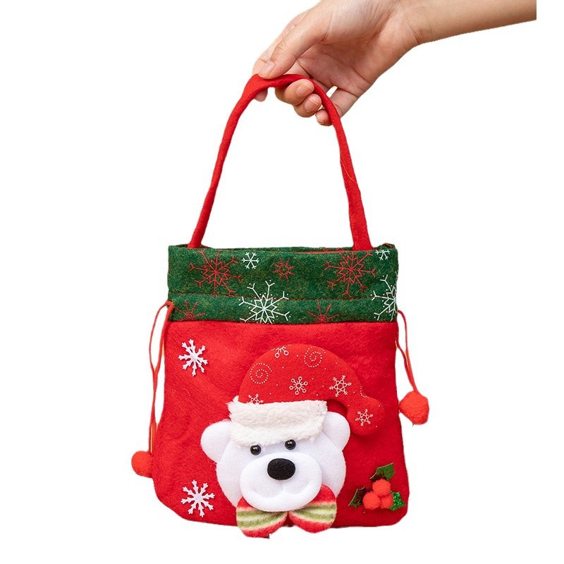 Christmas Gift Deer Antlers Apple Bag Children's Christmas Eve Packaging — image 1