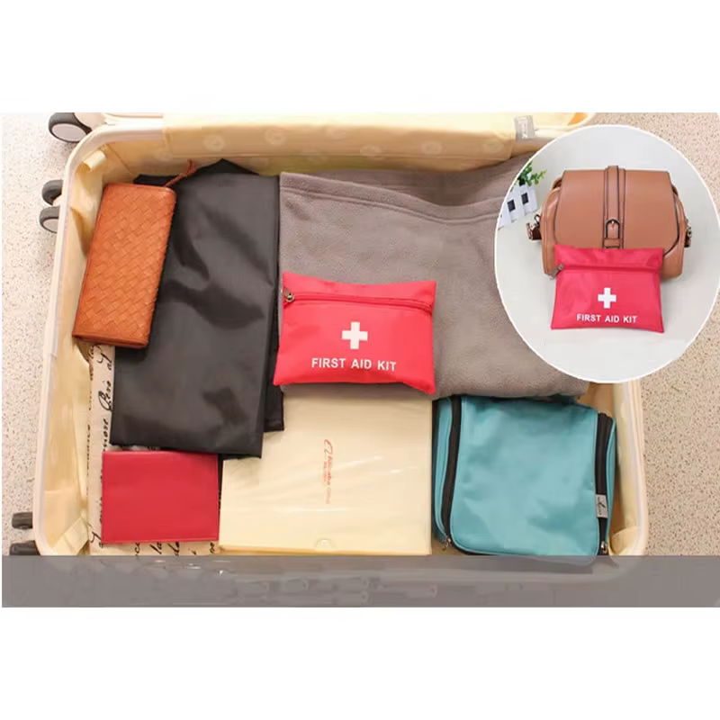 50pcs Set Portable First Aid Kit Red Car Emergency Kit Accessories For Home Family Travel Outdoor Emergency Medical Treatment — image 6
