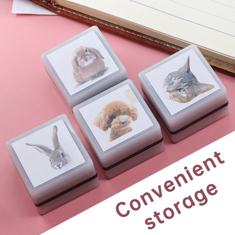 Custom-Made Pet Portrait Stamp DIY For Dog Figure Seal Personalized Cat Doggy Customized Memento Chapter — image 6