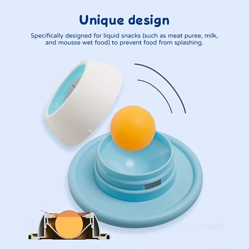 Slow Feeder Lick Mat for Dogs and Cats - Reduce Anxiety, Interactive Training & Licking Bowl for Puppies and Kittens — image 7