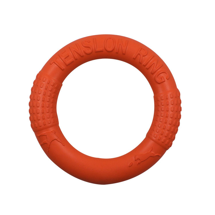 EVA Pet Tug Ring Dog Flying Disc Foam Chew-Resistant Training Toy Outdoor Frisbee Toy for Dogs — image 3