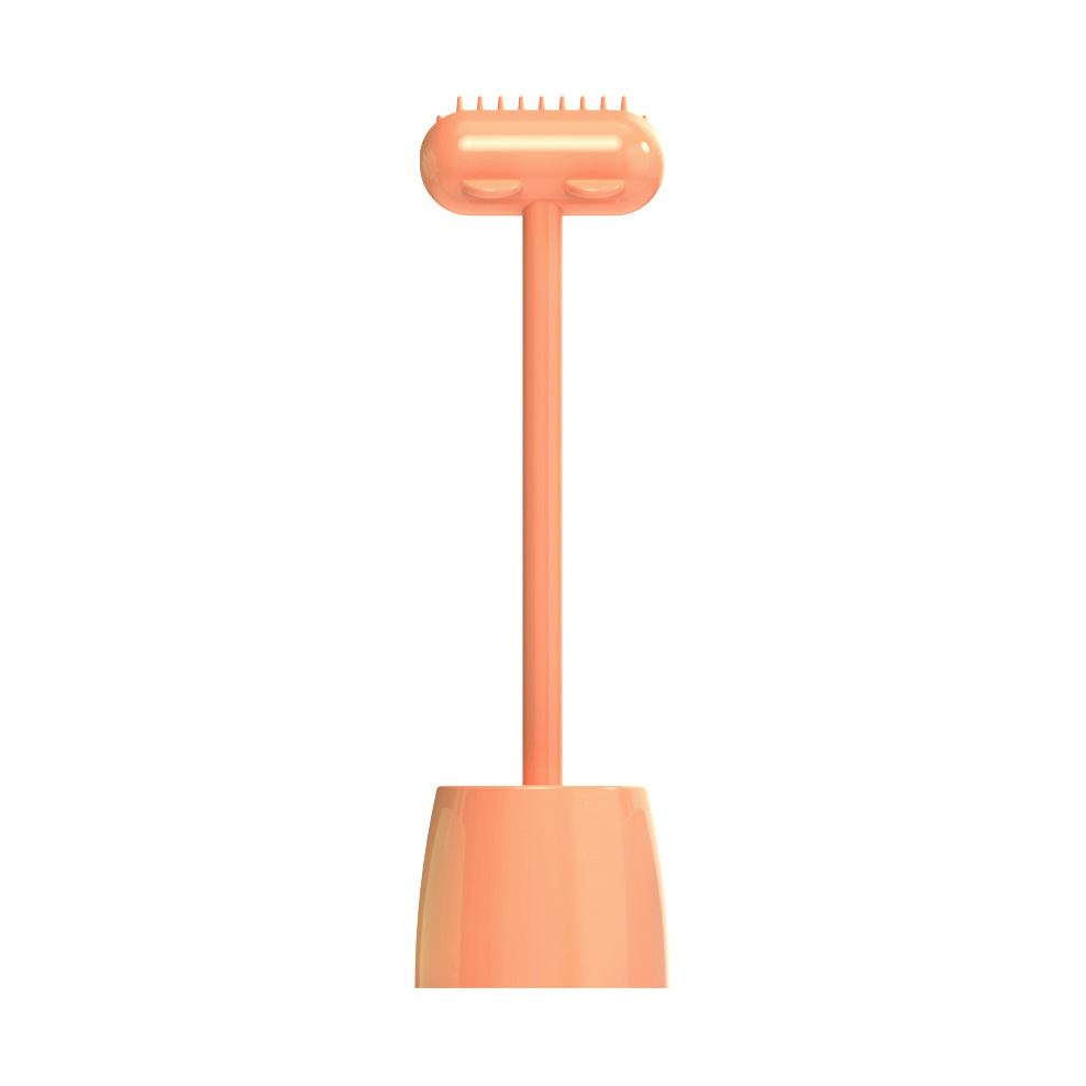 New Cat Jerk Cat Brush Hair Scraper Hair Removal Scratching Massage Brush Cat Scuffing Brush Toy Pet Supplies — image 8