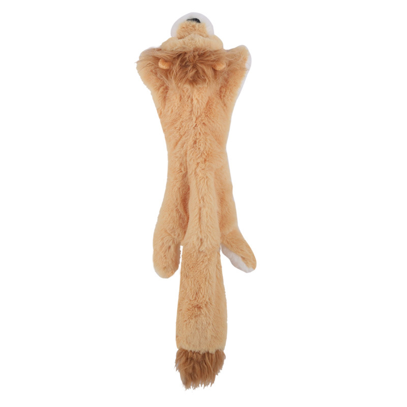 Pet Supplies Dog Simulation Animal Leather Shell Toy 45cm Pet Sound Plush Toy — image 3