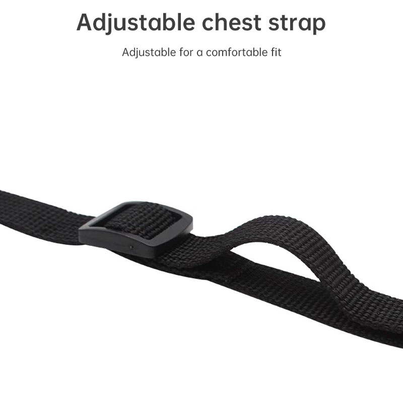 Adjustable pet harness set (small dogs/cats): vest, collar, leash. Fits French Bulldogs, Chihuahuas, etc — image 13