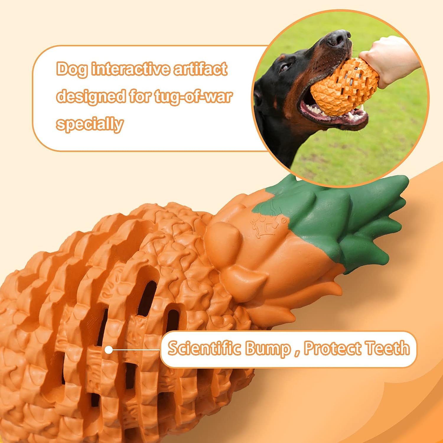 Dog Toys For Dogs Pineapple Dog Chew Toys For Aggressive Chewers Indestructible Dog Toys For Aggressive Chewers Dog Toys For Aggressive Chewers — image 7