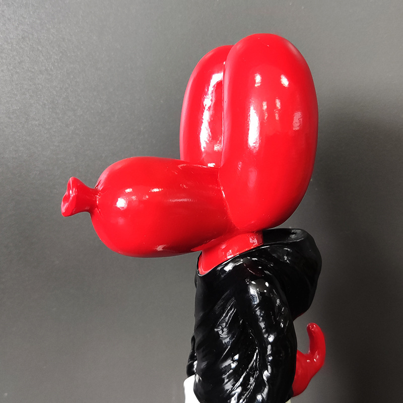 Perro de Globo en Estilo Nórdico, Figura Decorativa de Resina para Interiores — imagen 4