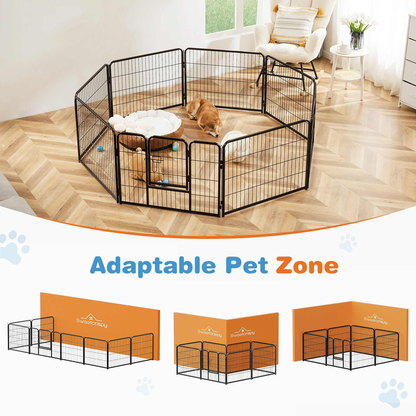 Dog Game Fence Indoor Fence — image 15