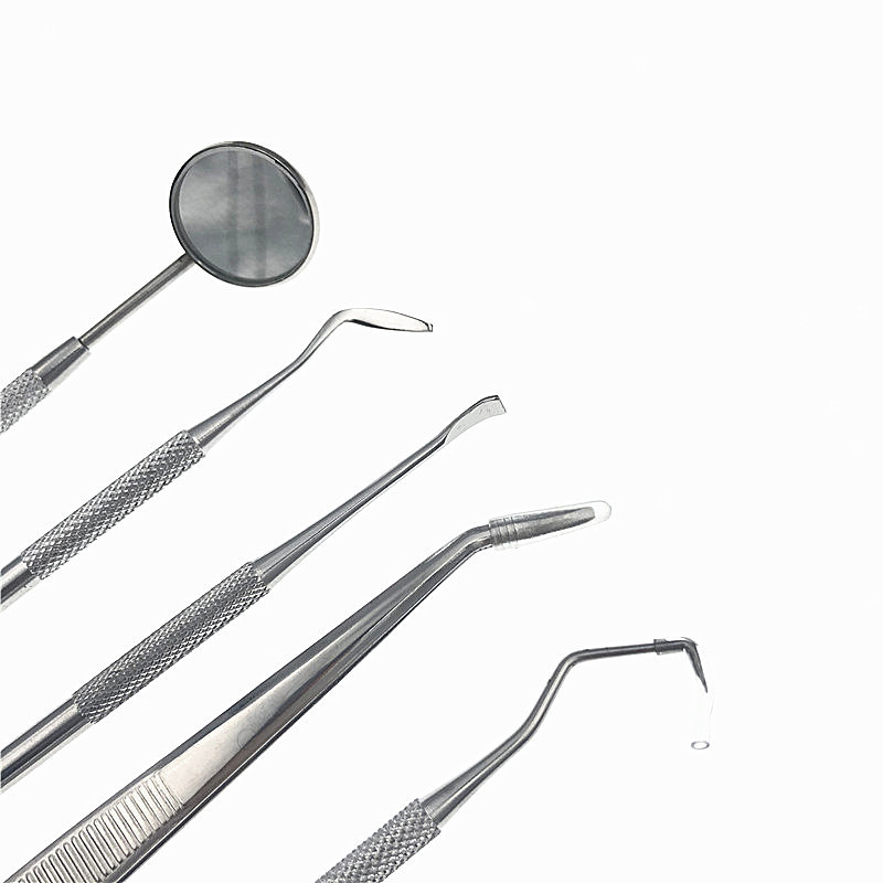 Tweezers Probe Stomatoscope Stainless Steel Dental Care Dentist Tool Set — image 5
