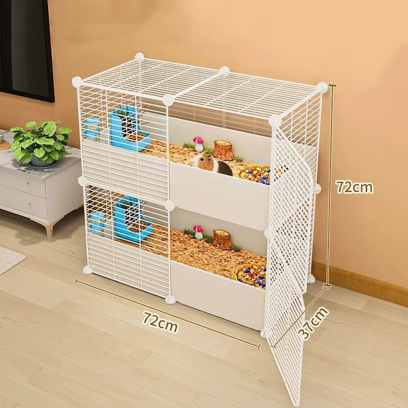 Caja para Hámster de Lujo Grande Espacio Ideal para Múltiples Animales Domésticos Duradero Diseño Libre de Paisajismo — imagen 5