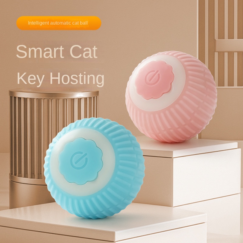 Juguetes Inteligentes para Gatos Rodante Automático Entretenimiento Auto-Suficiente Resistente a Mordiscos — imagen 4