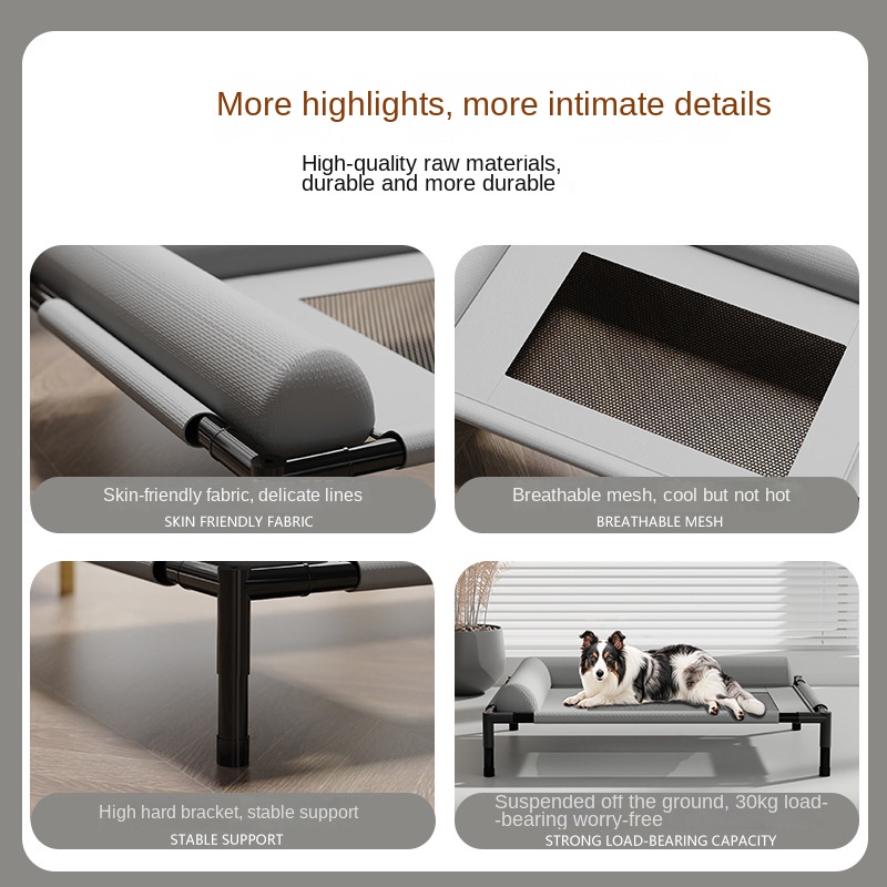 Cama para mascotas de perros y gatos adecuada para todas las estaciones — imagen 3