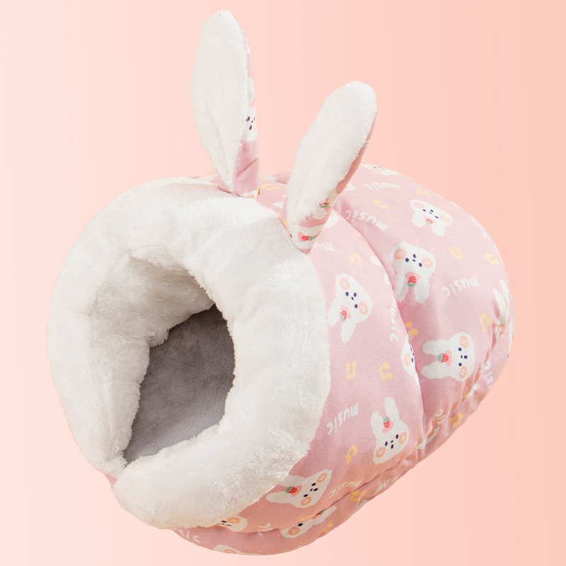 Pet Supplies Cat Warm In Winter Semi Closed All Season Universal Slippers Cat and Dog Bed — image 6