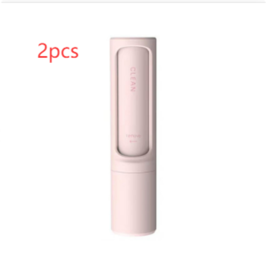 2-1 Reusable Pet Hair Remover Brush Lint Roller Portable Effective Self Cleaning Tool for Cat Dog Fur Hair Dust Removal Brush — image 3
