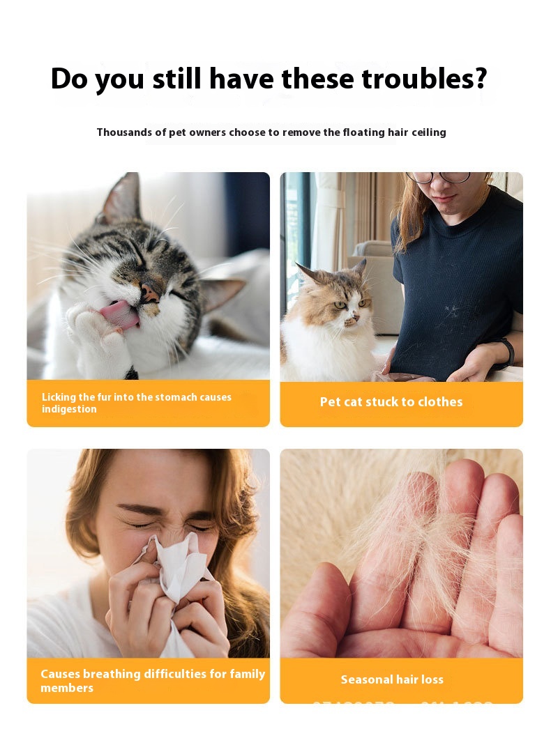 Pet Hair Removal Gloves Hair Brush — image 6