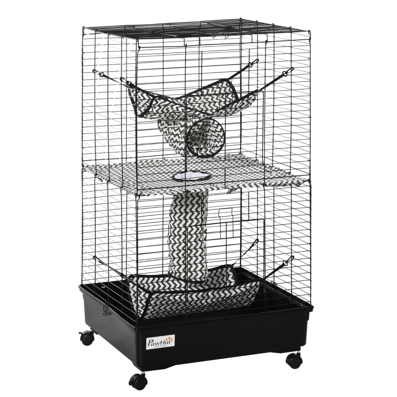 Caja Rodante para Pequeños Animales - Gran Caja para Ferretes — imagen 4
