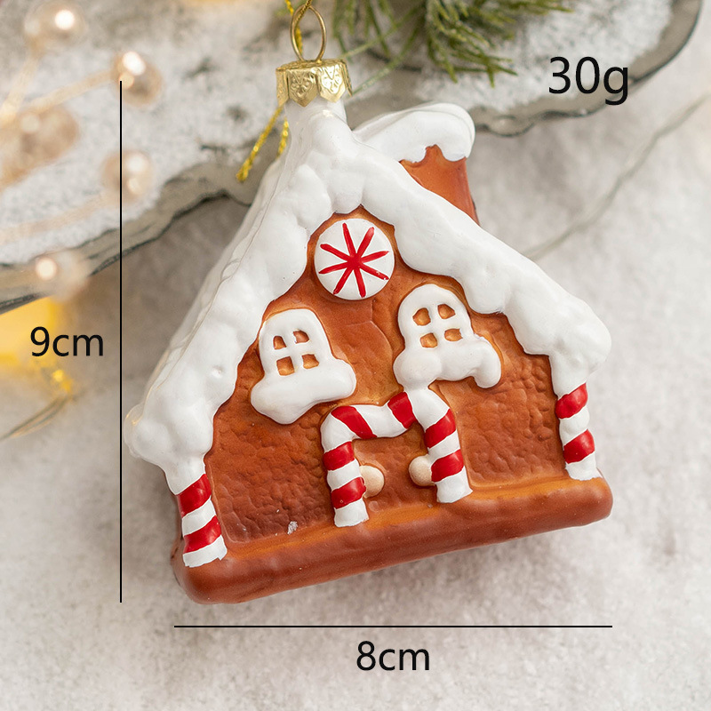 Christmas decorations, Christmas tree decorations, pendants, cookies, people's pendants, snowflakes, reindeer, gingerbread — image 9