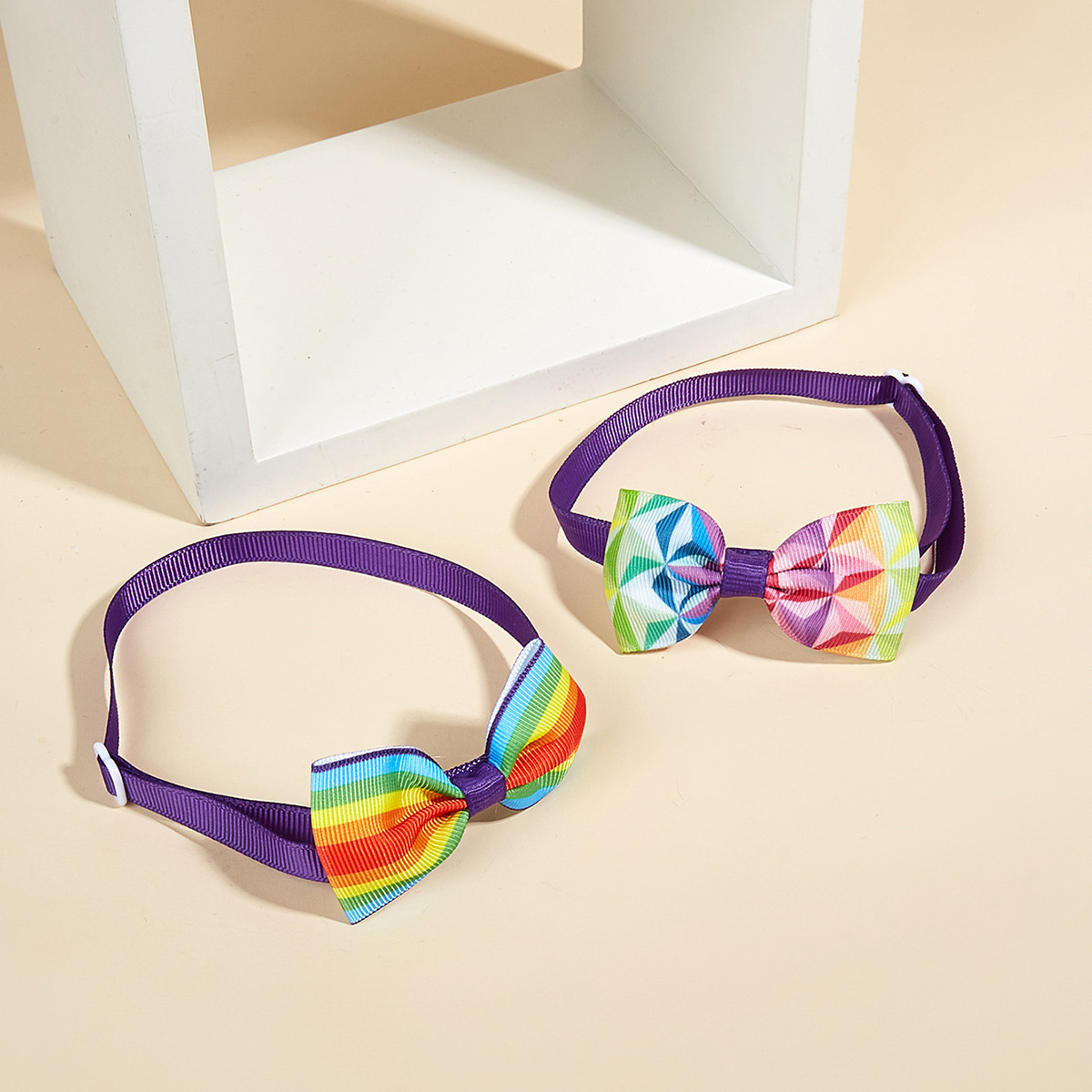 Colorful Bow Tie Pet Head Wear Puppy Bow Tie Pet Tie Cat And Dog Bow Tie Pet Bow Tie — image 7