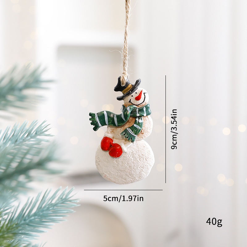 Adorno Navideño Reino de los Cielos Figura de Renuevo Colgante Estilo Animado Decoración para Árbol — imagen 16