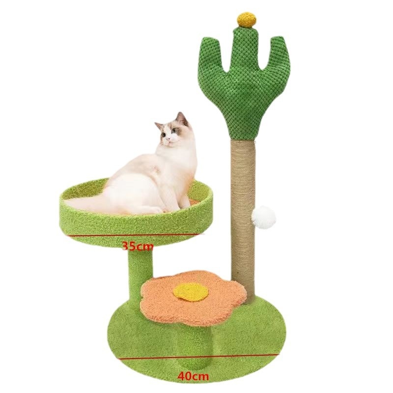 Suministros para Mascotas Árbol de Gato Juguetes de Cactus — imagen 3
