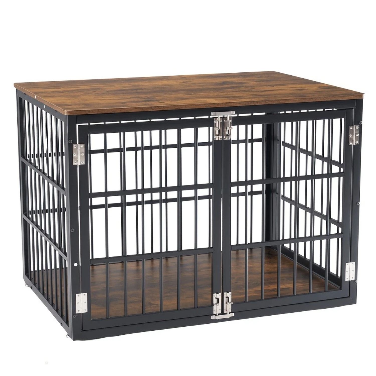 Sturdy Dog Crate Furniture, Heavy Duty Kennel For Large & Medium Dogs, Indoor Use — image 2