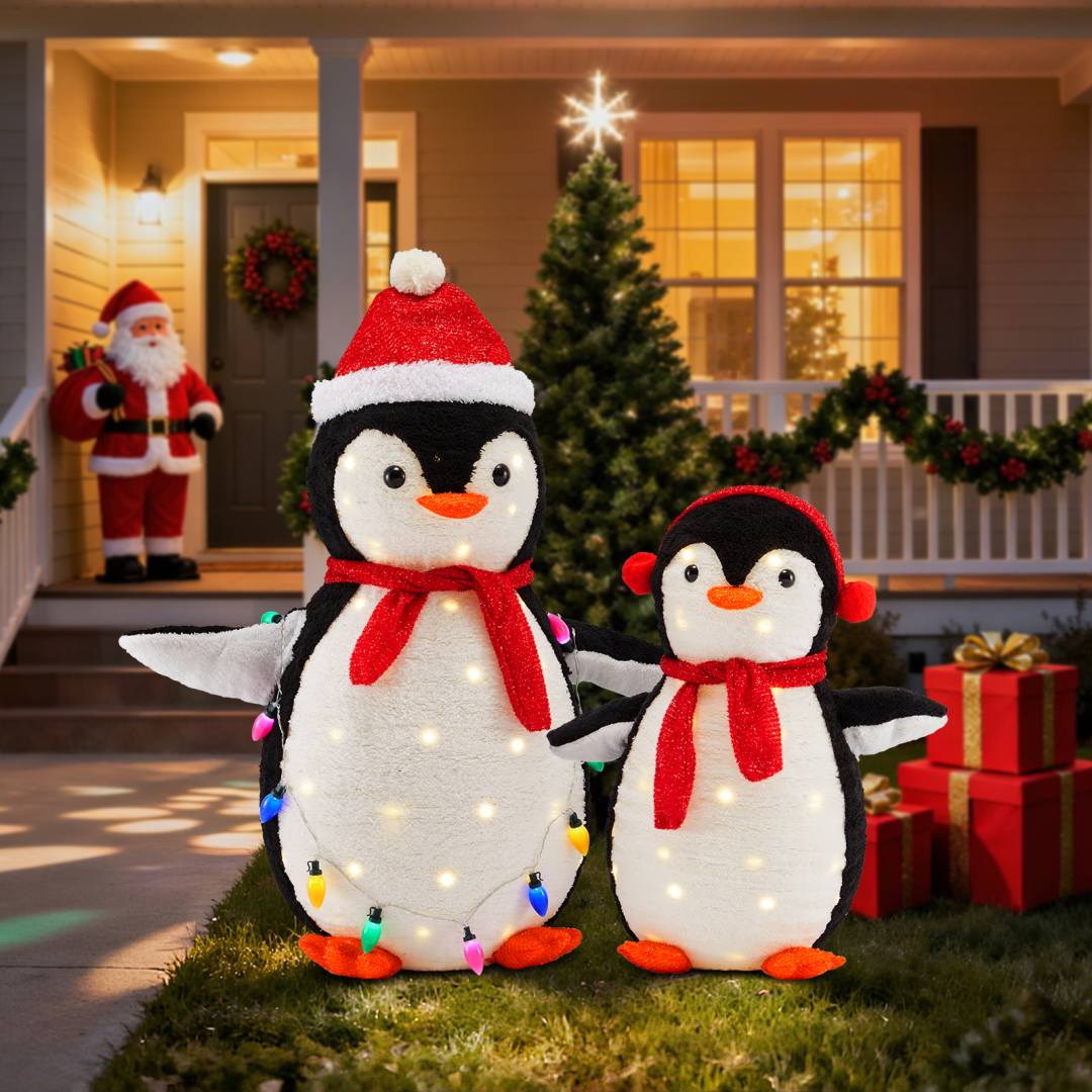 Decoración de Cortejo Exterior de Pingüinos — imagen 1
