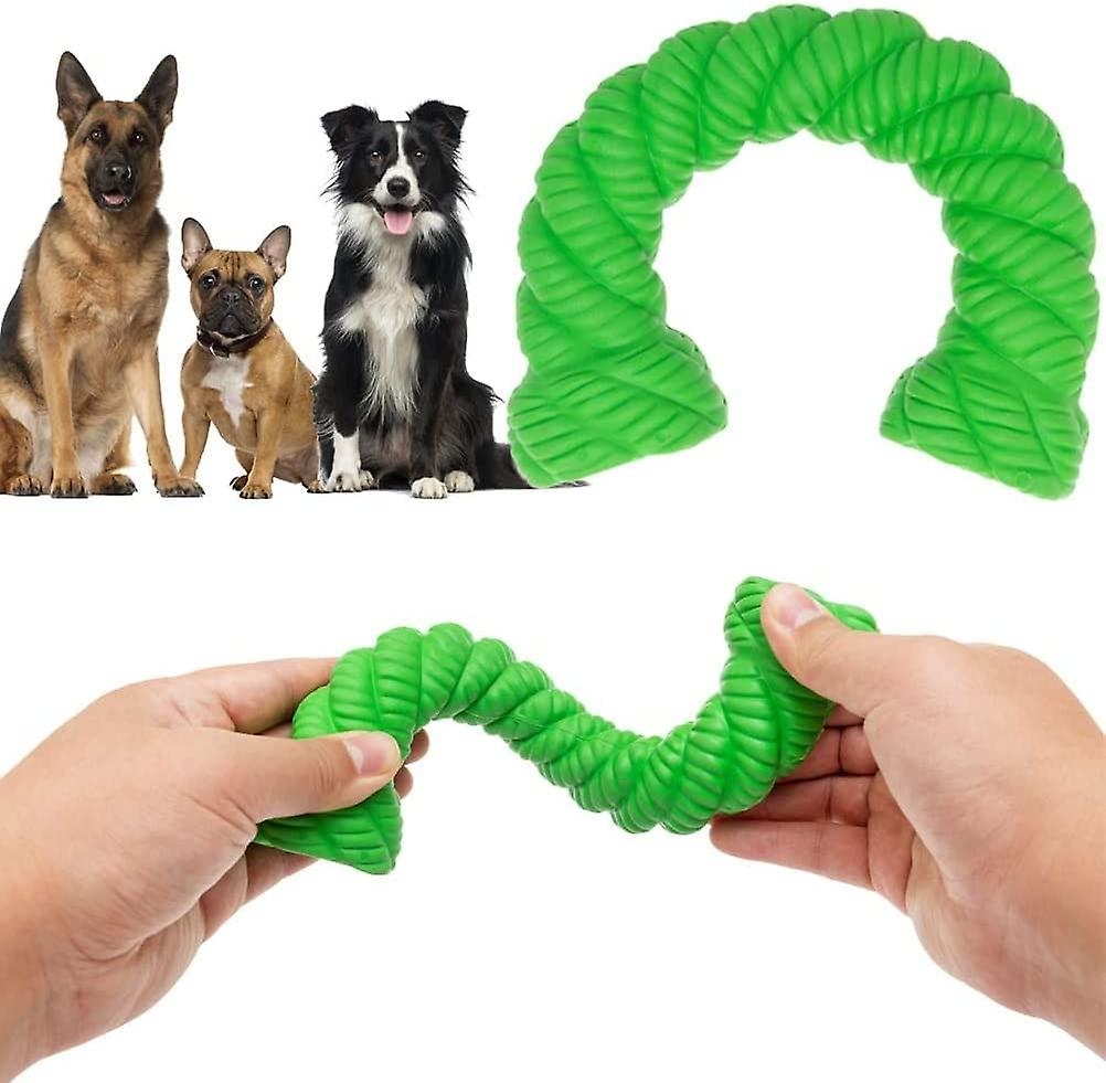 Rubber Dog Rope Toys - Dog Chew Toys For Aggressive Chewers Heavy Duty Dog Tug Toy For — image 5