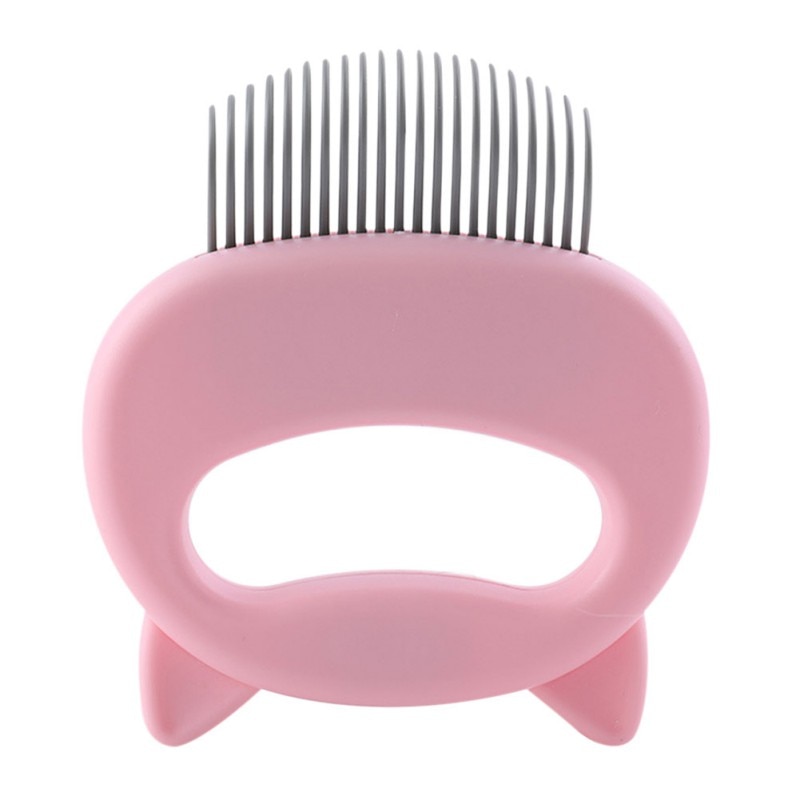 Pet Massage Brush Shell Shaped Handle Pet Grooming Massage Tool To Remove Loose Hairs Only For Cats New — image 5