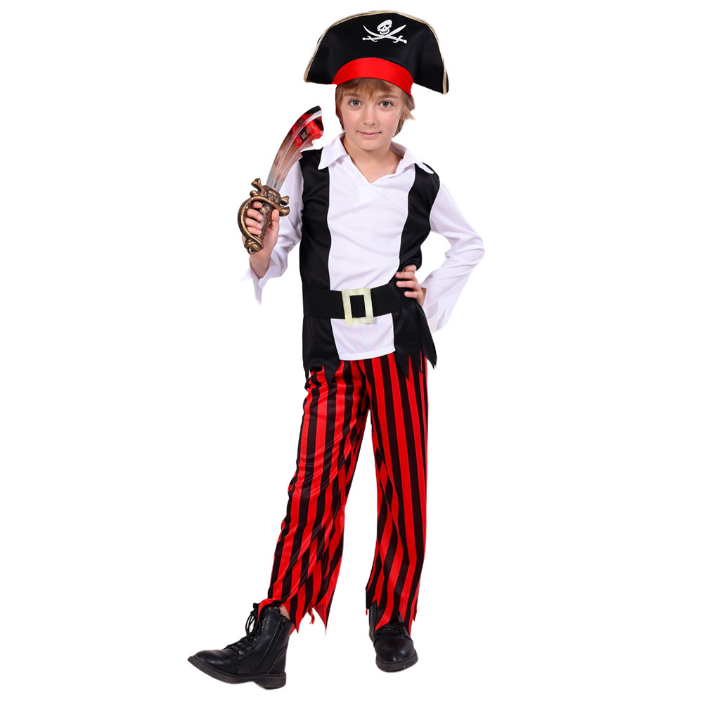 Disfraz de Pirata Caribeño para Niños de Halloween - Vestimenta de Fiesta para Cosplay — imagen 5